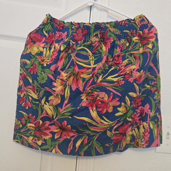 J. Crew women floral linen skirt - Picture 8 of 8